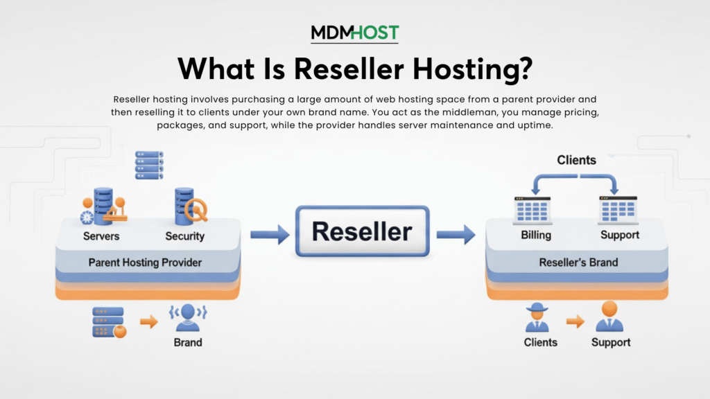 what is reseller hosting